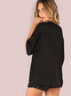 Oversized Grungy Trade Mark Graphic Top