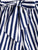 Striped Self Tie Waist Shorts