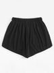 Elastic Waist Ringer Shorts