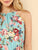 Floral Print Halter Romper