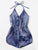 Water Color Halter Romper