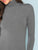 High Neck Heather Knit Bodysuit