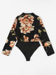 Floral Print Bodysuit