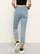 High Waist Ripped Denim Pant