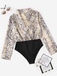 Floral Print Bodysuit