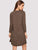 Crew Neck Casual Sweater Dress