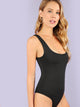 Form Fitted Solid Tank Bodysuit