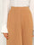 Pleated Panel Wide Leg Pants