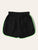 Plus Contrast Trim Drawstring Waist Shorts