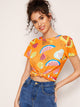 Fruit Print Tee