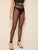 Sheer Dobby Mesh Leggings Without Panties
