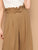 Paperbag Waist Bow Front Wide Leg Pants