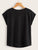 V-neck Dip Hem Tee