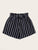 Plus Striped Frill Waist Shorts