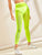 Neon Lime Sheer Leggings Without Pantie