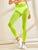 Neon Lime Sheer Leggings Without Pantie