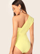 One Shoulder Fitted Bodysuit