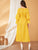Polka Dot Print Flounce Sleeve Maxi Dress