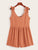 Tie Shoulder Round Neck Romper