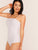 Solid Rib-knit Cami Bodysuit