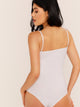 Solid Rib-knit Cami Bodysuit