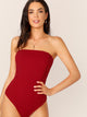 Form Fitted Tube Bodysuit