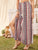 Tribal Print Split Thigh Fringe Detail Skirt