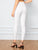 White Wash Belted Skinny Jeans