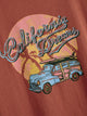 Car & Letter Print Tee