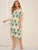 Tropical Print Night Dress