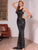 DKRX Backless Bodycon Sequin Dress