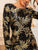 Zip Back Sequin Dress