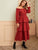 Solid Frill Trim Layered Hem Bardot Dress