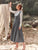 Contrast Lace Ruffle Trim Pinafore Dress