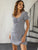 Ditsy Floral Print Sweetheart Neck Dress