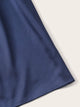 Lace Trim Satin Night Dress