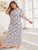 Plus Floral Print Night Dress
