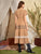 Floral Pattern Tassel Detail Dress Without Belt