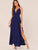 Crisscross Backless Wrap Hem Maxi Dress