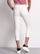 Frayed Ripped Capri Jeans