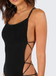 Strappy Backless Bodysuit