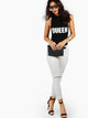 Mock Neck Racerback Bodysuit