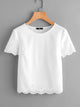 Scallop Trim Laser Cut Top