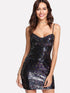 Sequin Mini Cami Dress