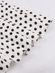 Spot Circle Dress With Belt