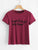 Slogan Print Tee