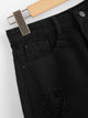 Raw Hem Denim Shorts