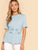 SHEIN Neon Lime Keyhole Back Belted Top