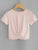 Twist Front Crop Tee