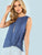 Twist Side Solid Tee